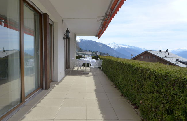 Apartamento de 4 quartos em Crans-Montana com jardim e terraço - Foto 42