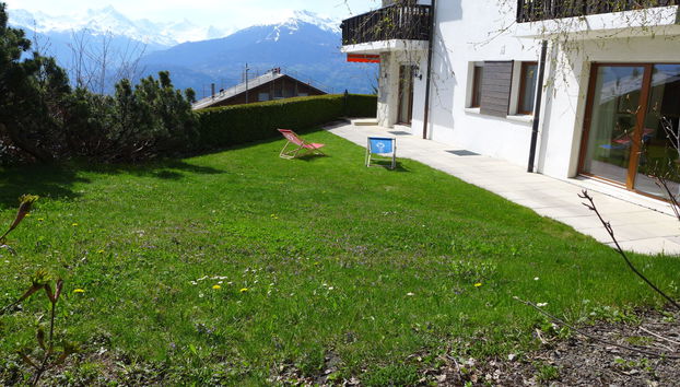 Apartamento de 4 quartos em Crans-Montana com jardim e terraço - Foto 3
