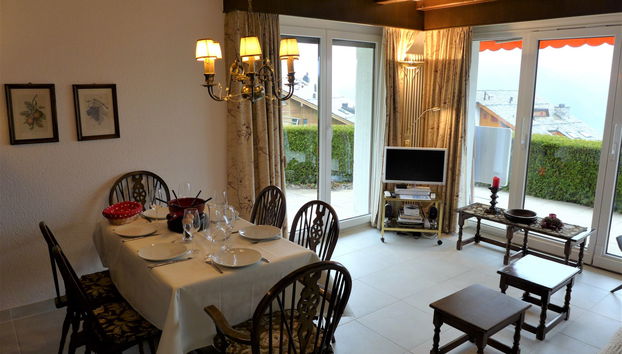 Apartamento de 4 quartos em Crans-Montana com jardim e terraço - Foto 2