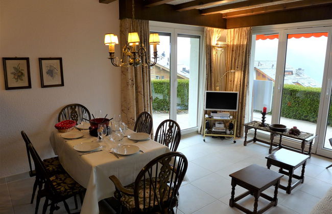 Apartamento de 4 quartos em Crans-Montana com jardim e terraço - Foto 2