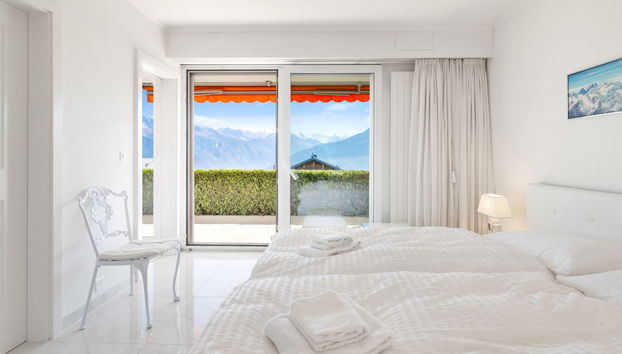 Apartamento de 4 quartos em Crans-Montana com jardim e terraço - Foto 3