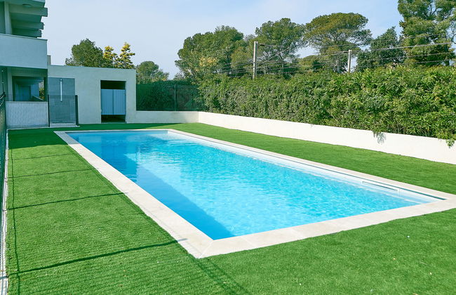 Apartamento de 2 quartos em Saint-Raphaël com piscina e jardim - Foto 25