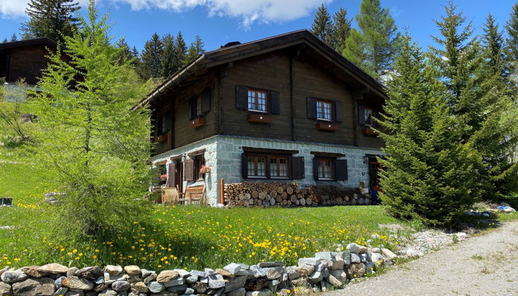 Foto 1 - Casa de 4 habitaciones en Surses con jardín y vistas a la montaña
