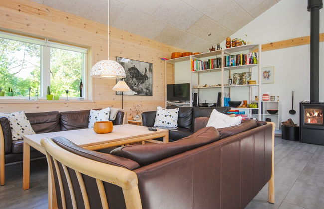 Casa de 3 quartos em Roslev com piscina privada e terraço - Foto 26