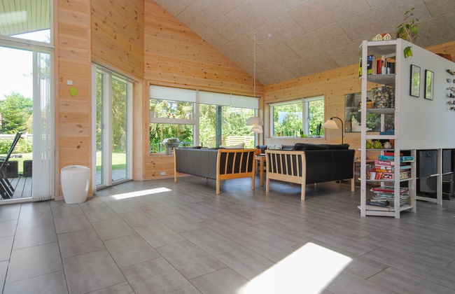 Casa de 3 quartos em Roslev com piscina privada e terraço - Foto 21