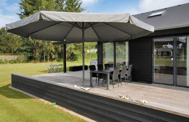 Casa de 3 quartos em Roslev com piscina privada e terraço - Foto 9