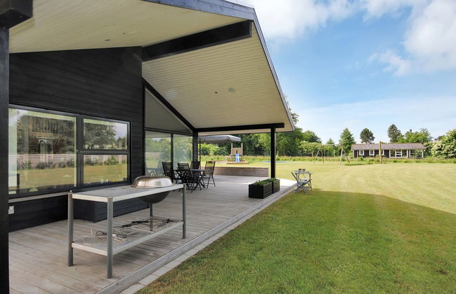 Casa de 3 quartos em Roslev com piscina privada e terraço - Foto 7