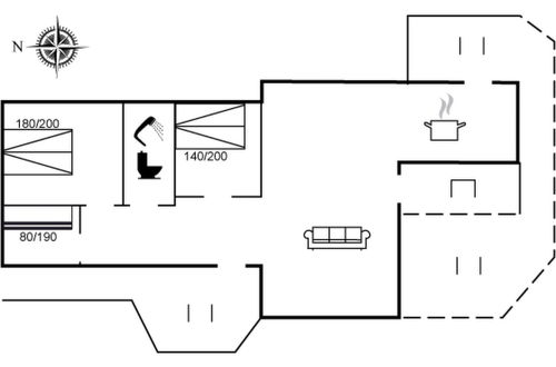 Foto 35 - Haus mit 3 Schlafzimmern in Sæby mit terrasse