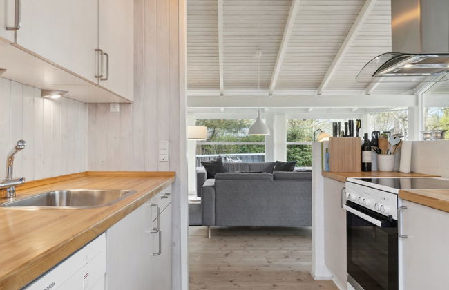 Casa de 4 quartos em Hals com terraço e sauna - Foto 14
