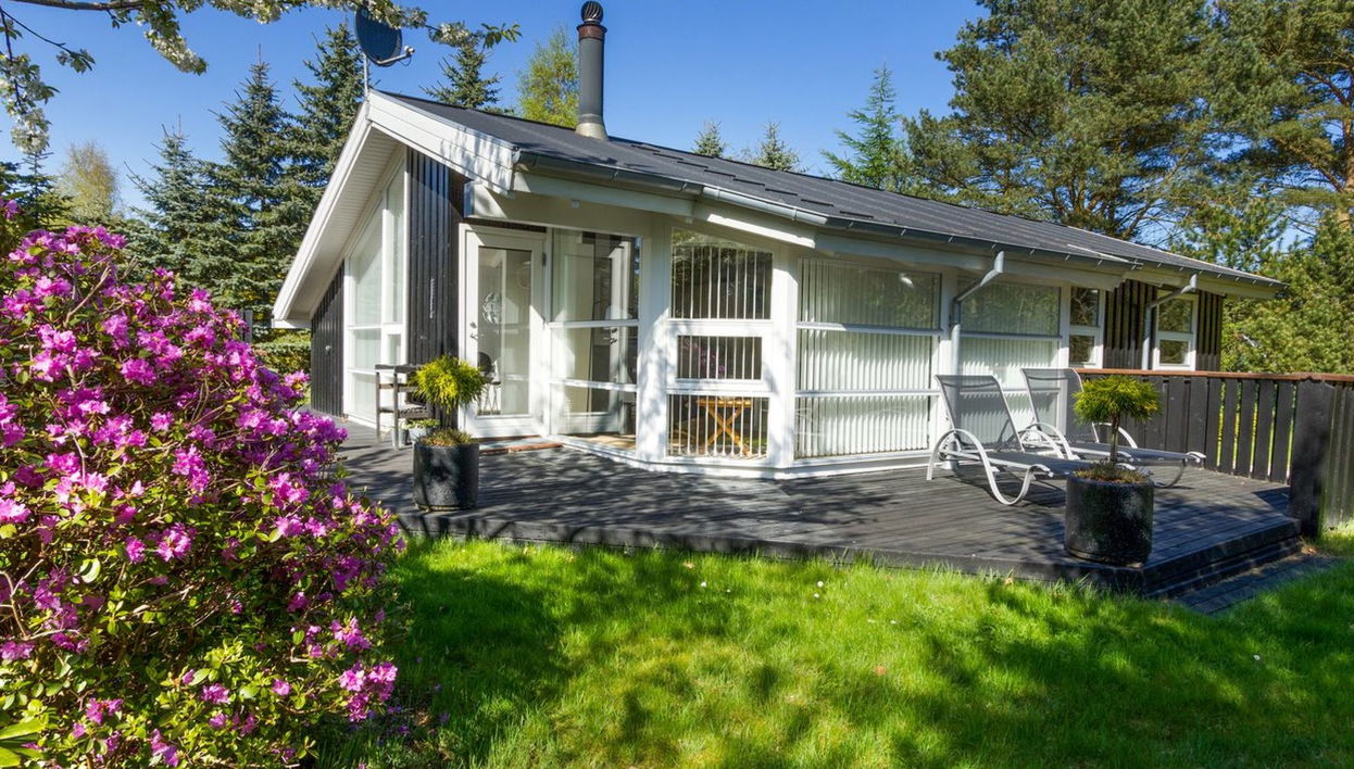 Casa de 4 quartos em Hals com terraço e sauna - Foto 1