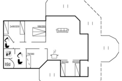 Foto 16 - Casa de 4 habitaciones en Hals con terraza y sauna