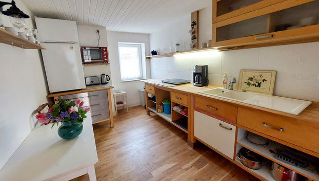 Casa de 1 quarto em Lossatal com jardim e terraço - Foto 3