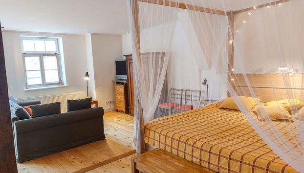 Casa de 1 quarto em Lossatal com jardim e terraço - Foto 2