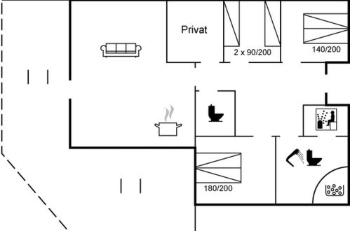 Foto 41 - Casa con 3 camere da letto a Klitmøller con terrazza e sauna