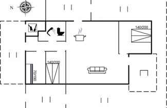 Photo 2 - Maison de 3 chambres à Jerup avec terrasse
