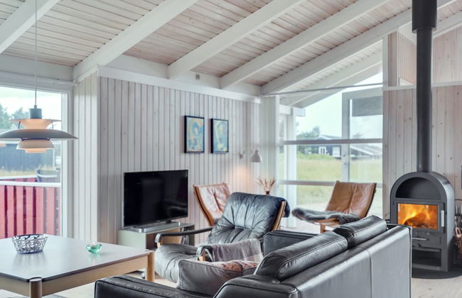 Casa de 4 quartos em Hirtshals com terraço e sauna - Foto 12