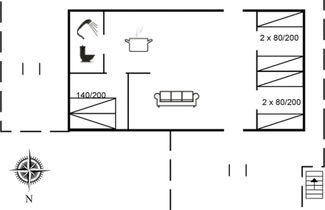 Foto 2 - Casa con 3 camere da letto a Skagen con terrazza