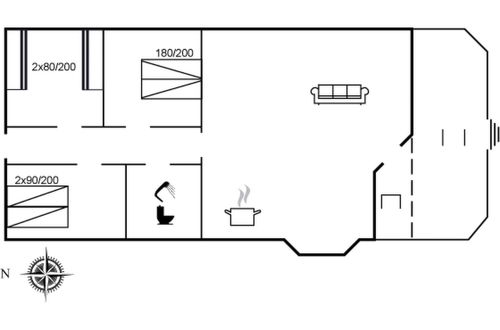 Photo 2 - Maison de 3 chambres à Toftlund avec terrasse