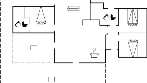 Casa de 3 quartos em Hørve com terraço - Foto 2