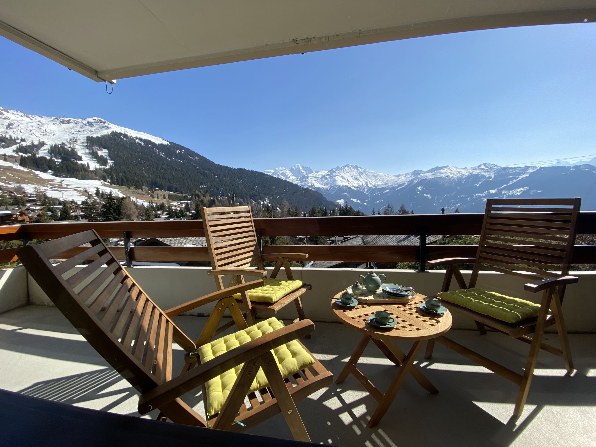 Foto 1 - Appartamento con 2 camere da letto a Val de Bagnes con vista sulle montagne