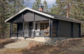 Foto 2 - Casa de 2 habitaciones en Enontekiö con sauna y vistas a la montaña