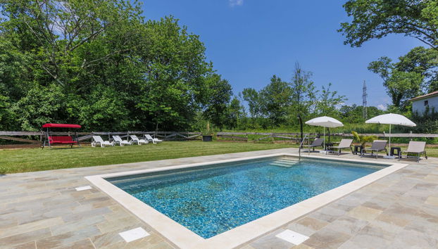 Apartment mit 2 Schlafzimmern in Raša mit privater pool und garten - Foto 3