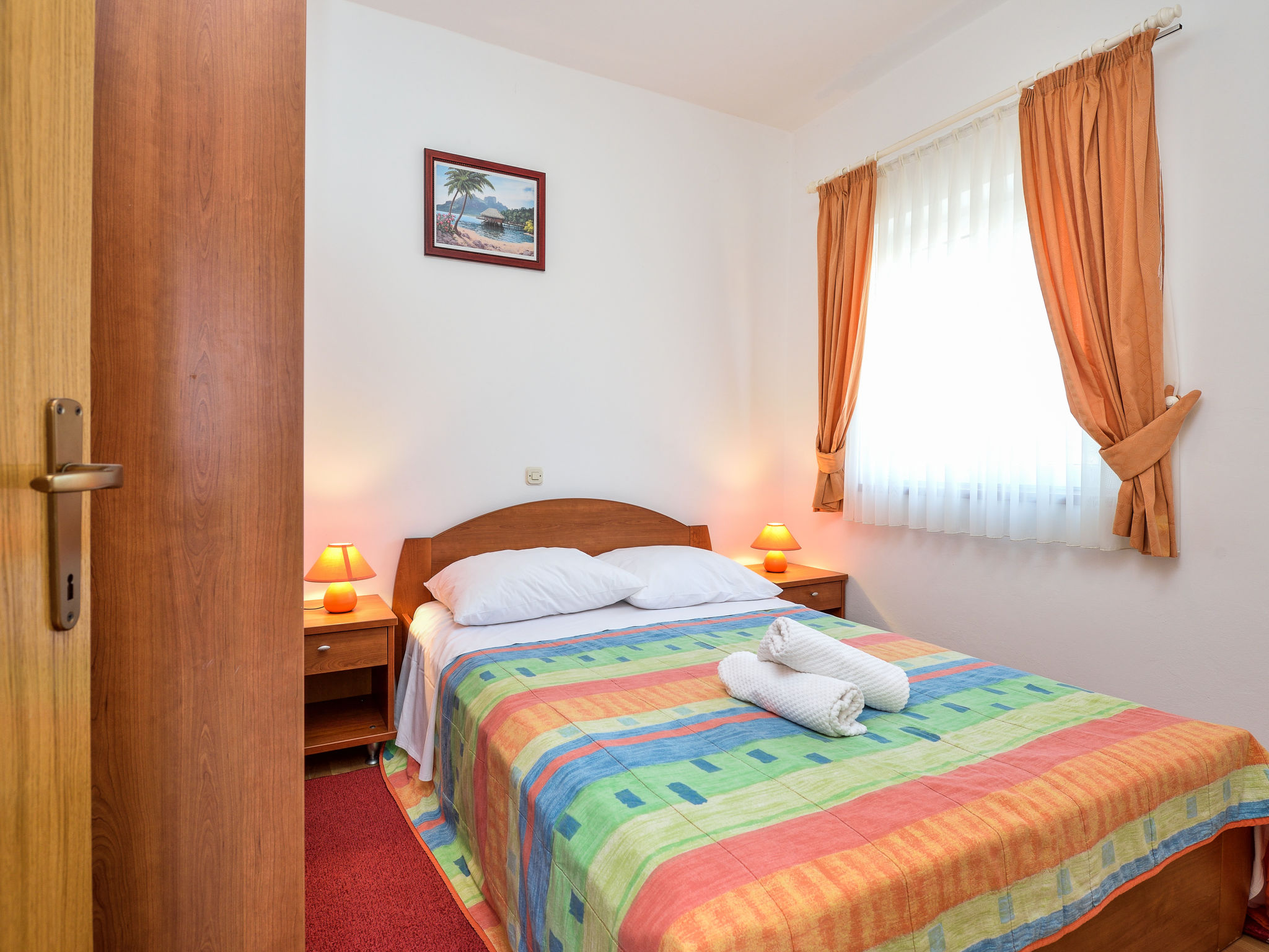 Foto 5 - Apartamento de 1 habitación en Privlaka con piscina y vistas al mar