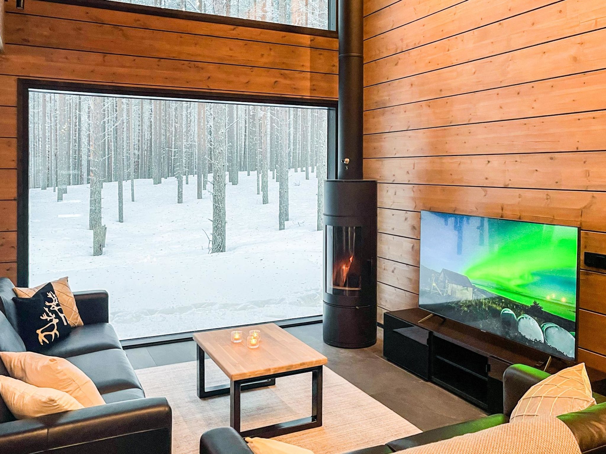 Foto 4 - Casa de 4 habitaciones en Kittilä con sauna y vistas a la montaña