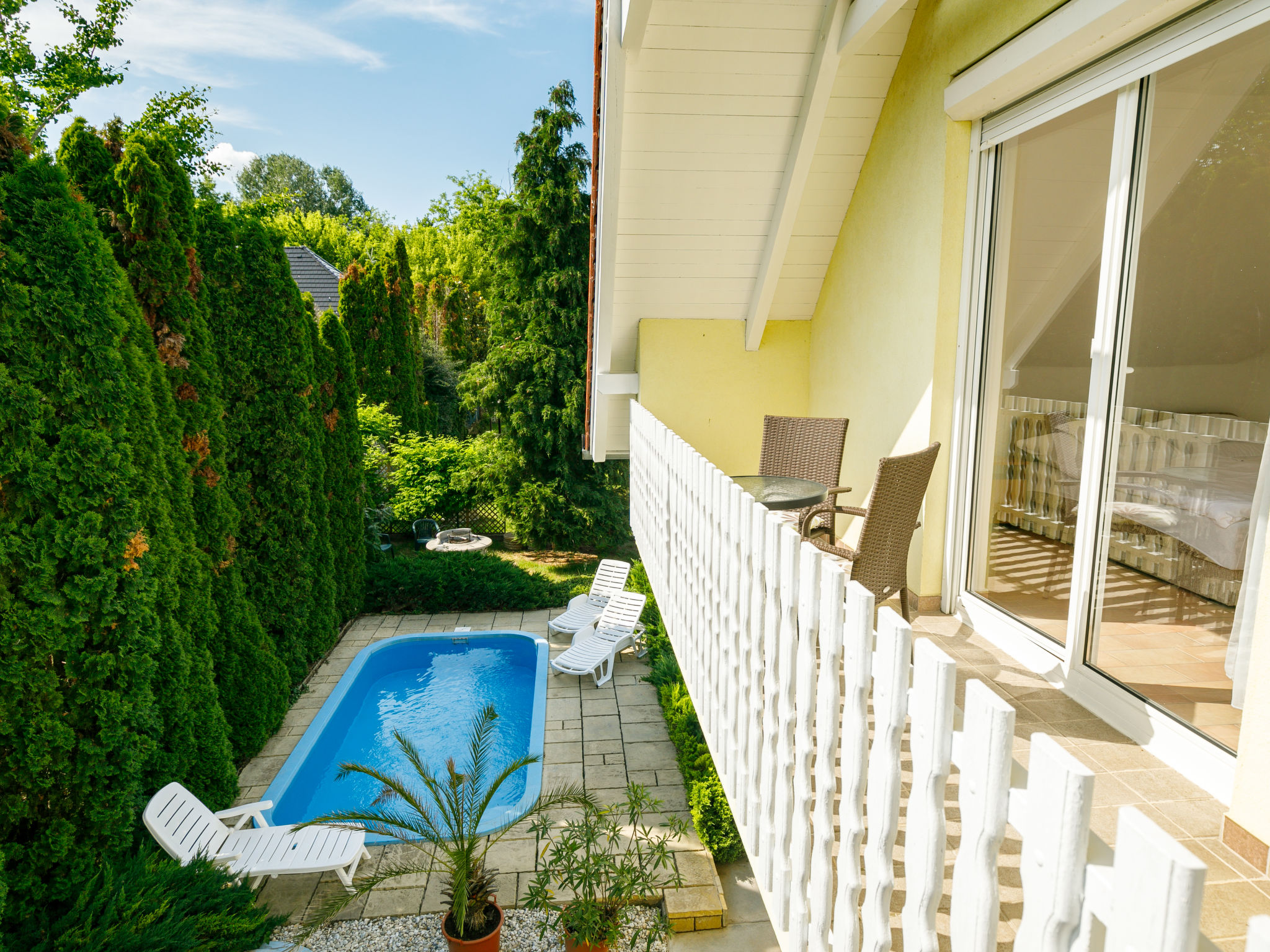 Foto 11 - Casa con 4 camere da letto a Balatonszárszó con piscina privata e terrazza