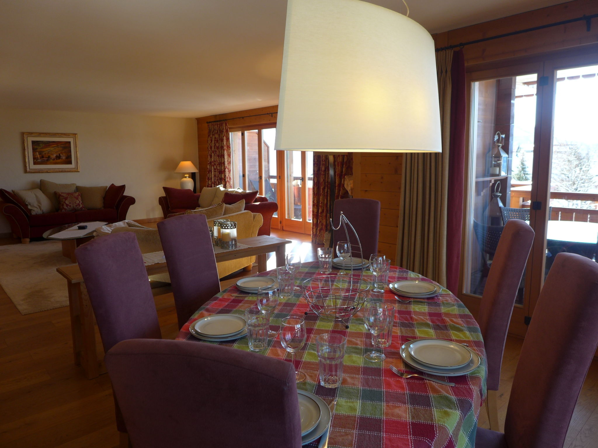 Foto 9 - Appartamento con 4 camere da letto a Ollon con sauna e vista sulle montagne