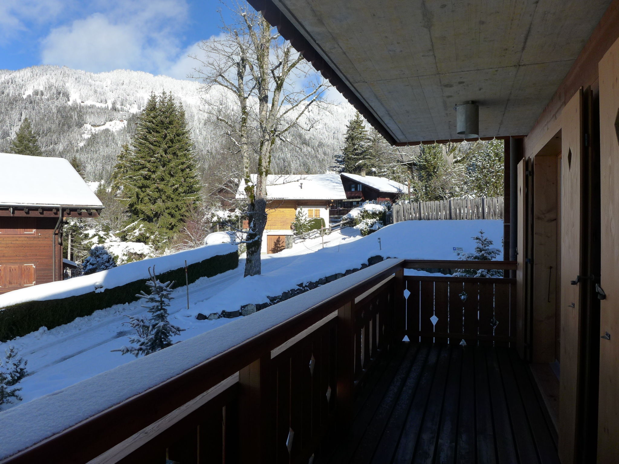 Photo 13 - 4 bedroom Apartment in Ollon with sauna and mountain view