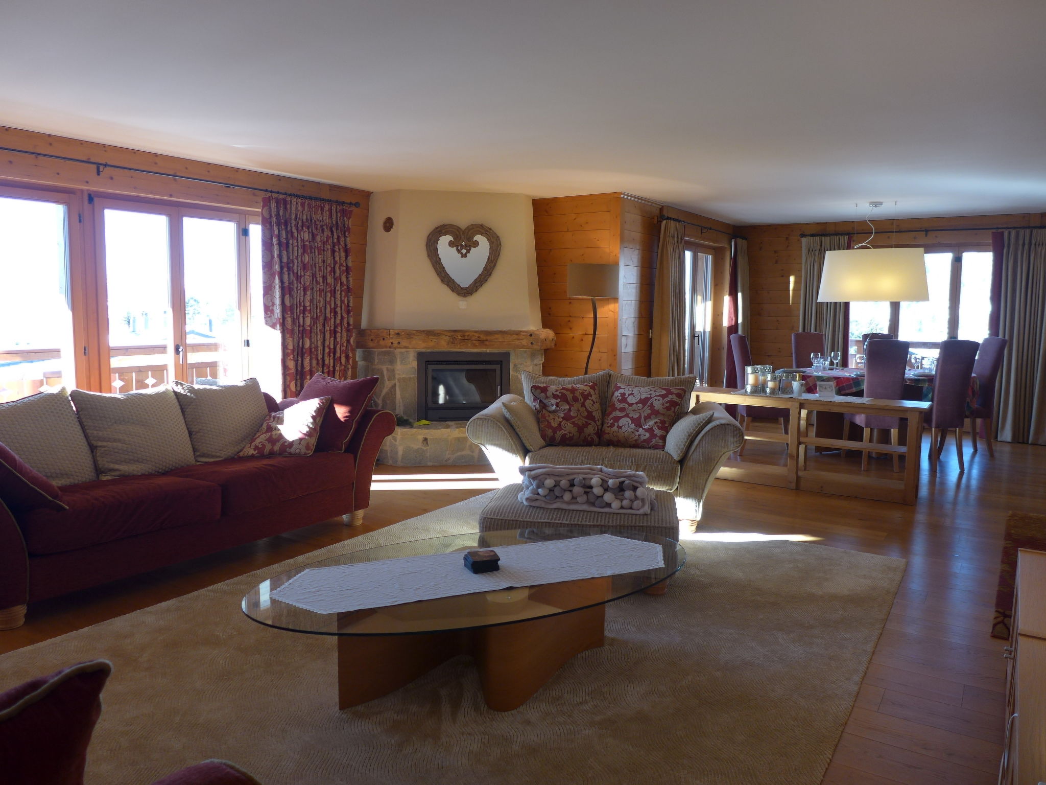 Photo 1 - Appartement de 4 chambres à Ollon avec sauna et vues sur la montagne