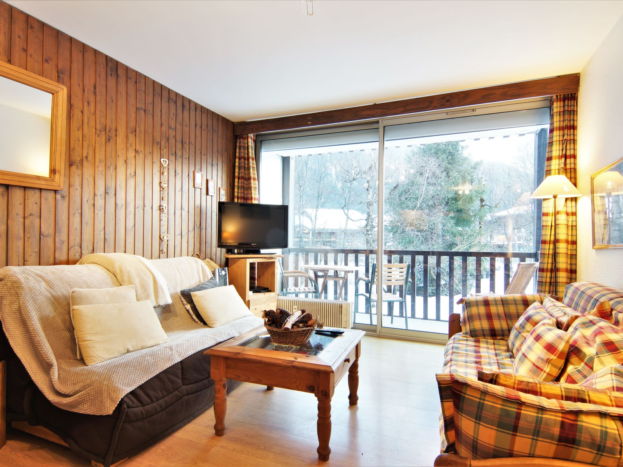 Foto 1 - Apartamento de 1 habitación en Chamonix-Mont-Blanc con vistas a la montaña