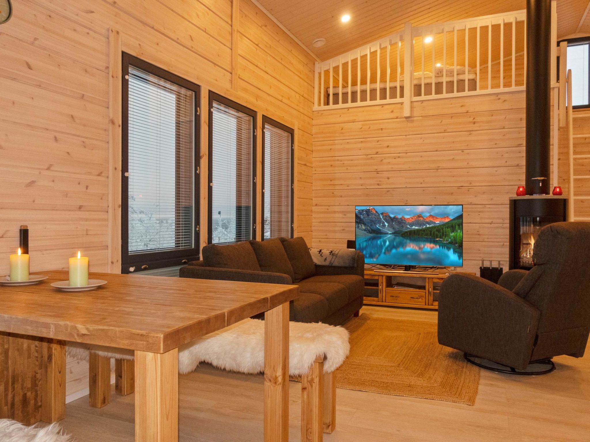 Photo 3 - Maison de 2 chambres à Inari avec sauna et vues sur la montagne