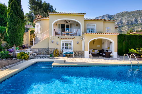 Foto 14 - Casa de 2 habitaciones en Dénia con piscina privada y vistas al mar