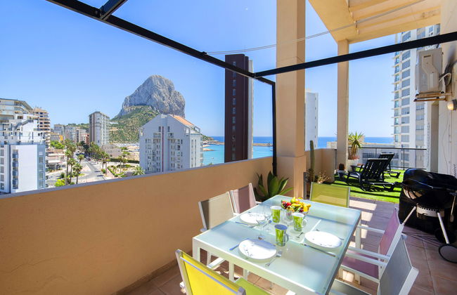 Apartamento de 4 quartos em Calp com piscina e jardim - Foto 2