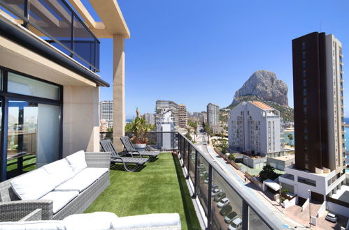 Foto 3 - Apartamento de 3 habitaciones en Calpe con piscina y vistas al mar