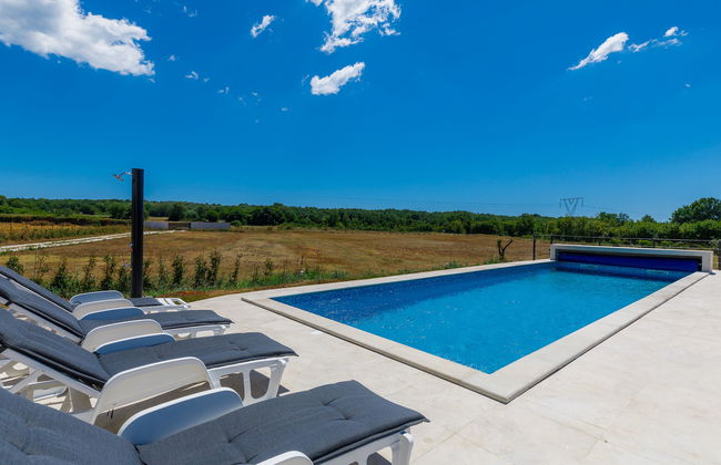 Casa de 5 quartos em Barban com piscina privada e jardim - Foto 54