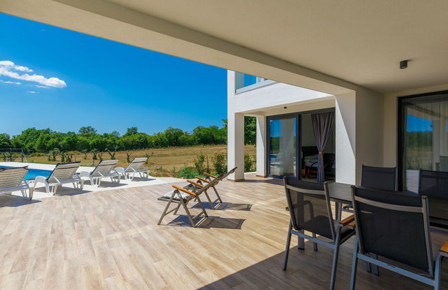 Casa de 5 quartos em Barban com piscina privada e jardim - Foto 12