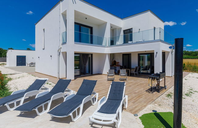 Casa de 5 quartos em Barban com piscina privada e jardim - Foto 48