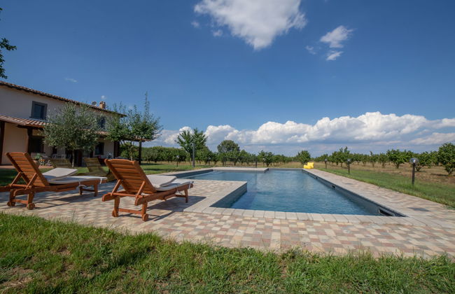 Casa de 3 quartos em Bagnoregio com piscina privada e jardim - Foto 22