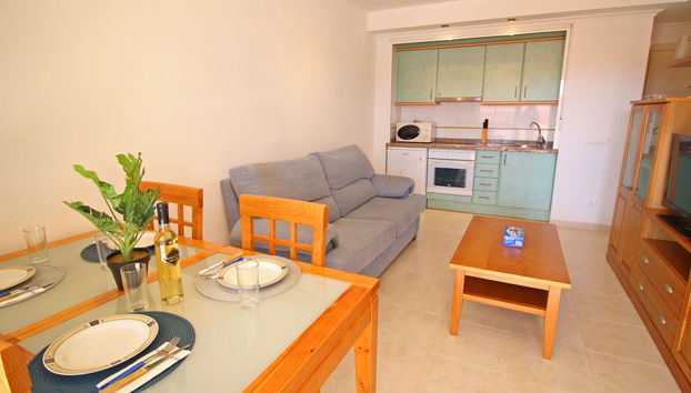 Appartamento con 2 camere da letto a Calp con piscina e terrazza - Foto 4