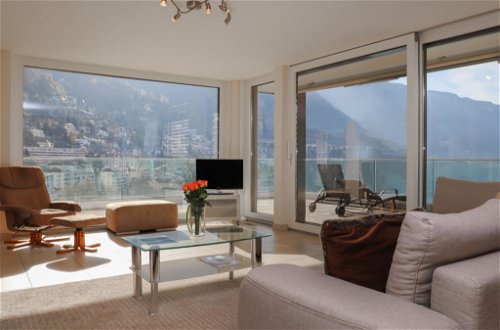 Foto 6 - Apartment mit 3 Schlafzimmern in Montreux mit schwimmbad und blick auf die berge