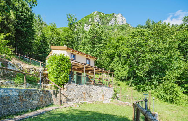 Casa de 1 quarto em Stazzema com jardim e terraço - Foto 1