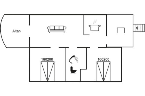 Foto 13 - Apartamento de 2 quartos em Hals