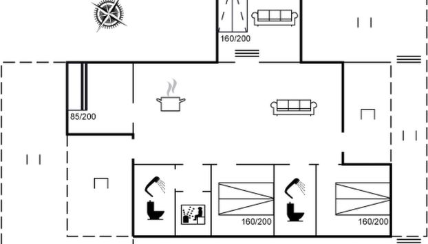 Casa de 3 quartos em Tranekær com terraço e sauna - Foto 2