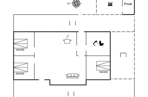 Foto 51 - Casa de 3 habitaciones en Skjern con terraza