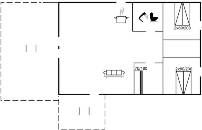 Casa con 3 camere da letto a Vinderup con terrazza - Foto 2