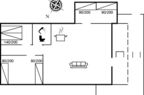 Foto 24 - Haus mit 3 Schlafzimmern in Hemmet mit terrasse