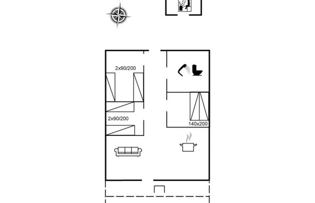 Haus mit 3 Schlafzimmern in Egernsund mit terrasse - Foto 2